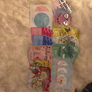 18 sheet face masks